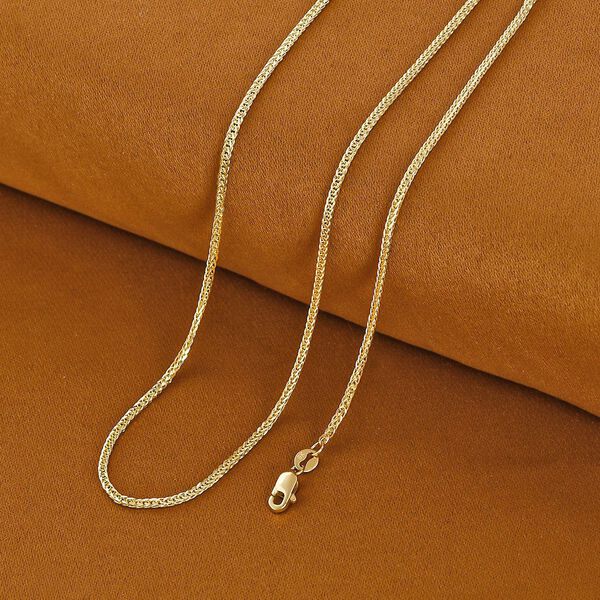 Spiga Halskette in 375 Gelbgold, 75cm image number 8