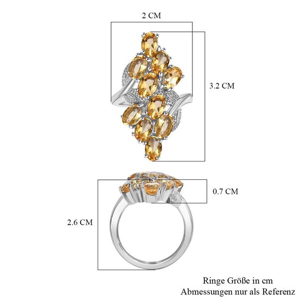 Citrin Ring - 4,52 ct. image number 6