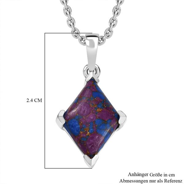 Lila Türkis Schmuckset ca. 7.50 ct image number 6