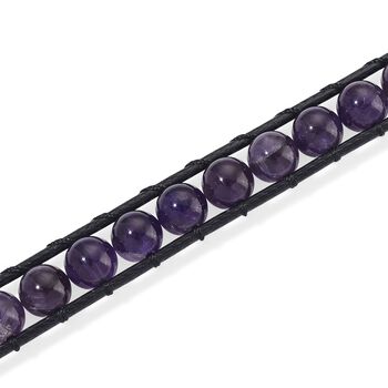 Flexible afrikanische Amethyst Halskette - 80 ct.