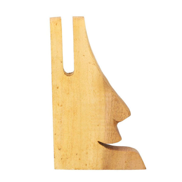 2er-Set Brillenhalter aus Kiefernholz, Braun image number 4