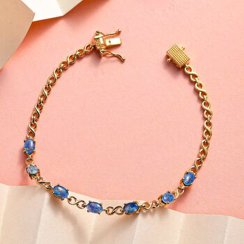 Boulder Opal Triplett-Armband, 19 cm - 2,40 ct.