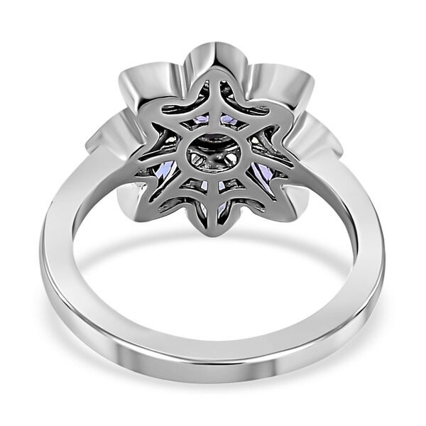 AA Tansanit Ring - 0,96 ct. image number 6