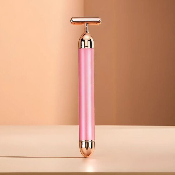4-in-1 Gesichtsroller-Massager, Roségold image number 12