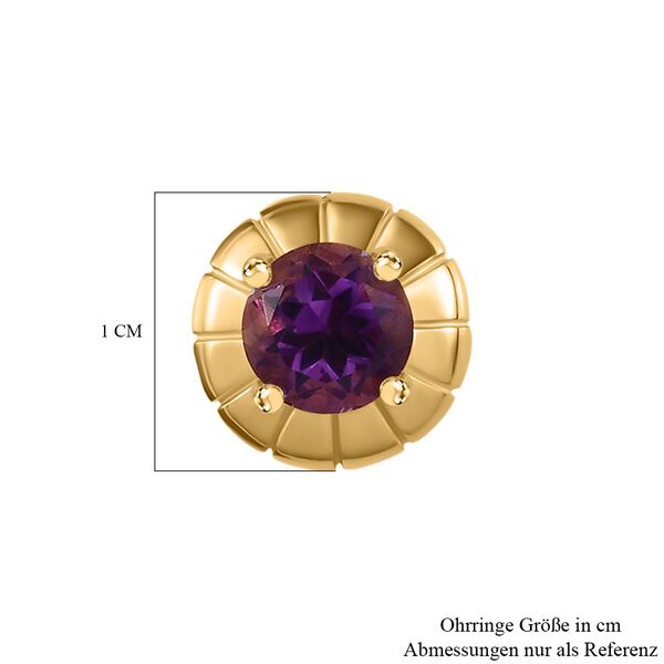 AA Marokkanische Amethyst Ohrringe - 1,64 ct. image number 5