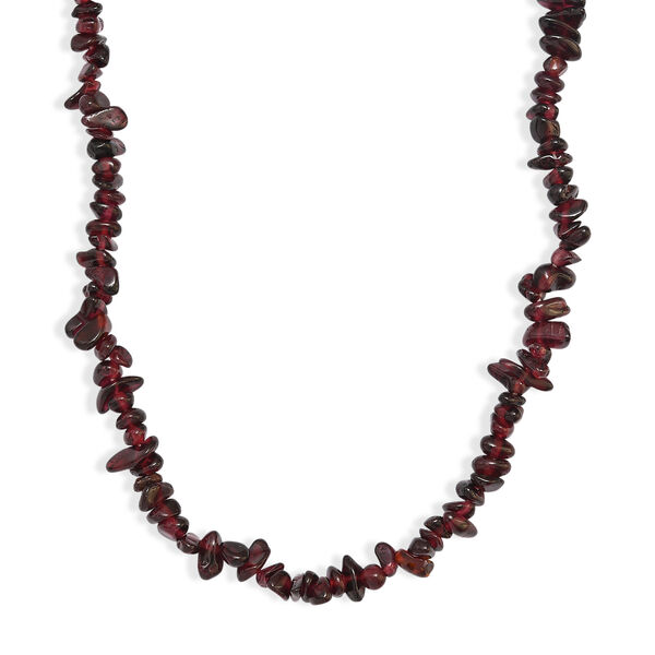 Roter Granat Halskette 70 cm ca. 180.00 ct image number 3