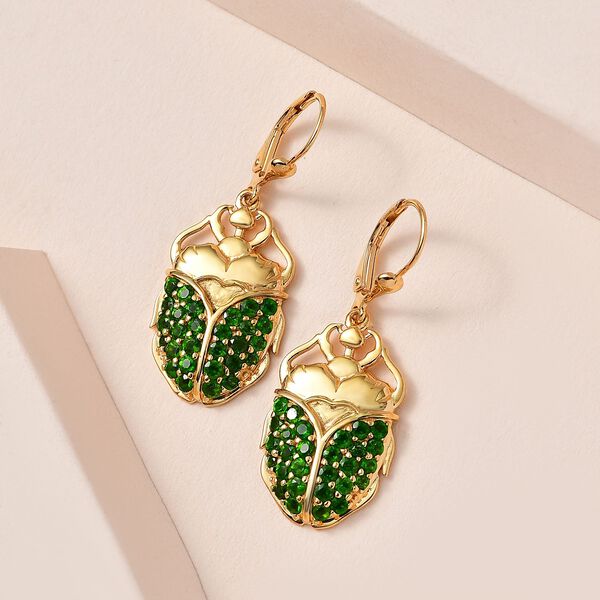 GP Creature Kollektion- Chromdiopsid und Saphir-Ohrringe - 2,30 ct. image number 2