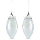 Aquamarin Ohrringe 925 Silber rhodiniert ca. 51,00 ct