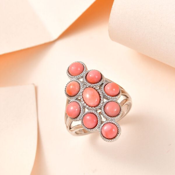 AA Oregon Sunrise Pfirsich Opal Ring - 2,14 ct. image number 2