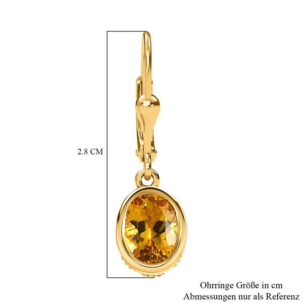 AA Premium brasilianische Heliodor-Ohrringe - 2,18 ct. image number 5