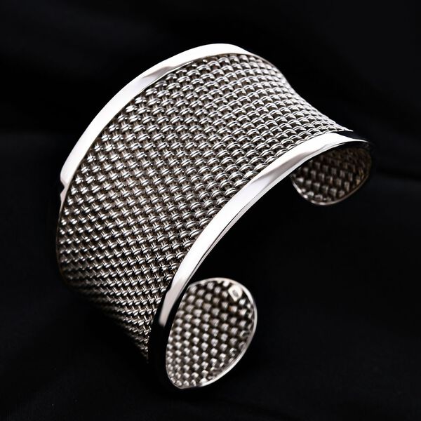 Royal Bali Kollektion- Strukturierter Armreif image number 1