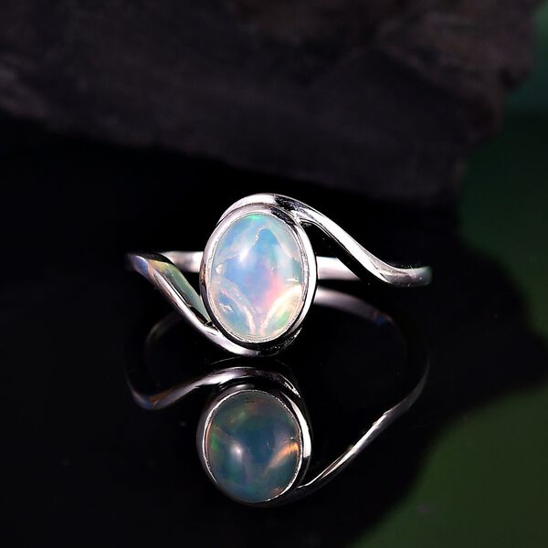 AA Natürlicher, äthiopischer Welo Opal Ring - 0,82 ct. image number 2