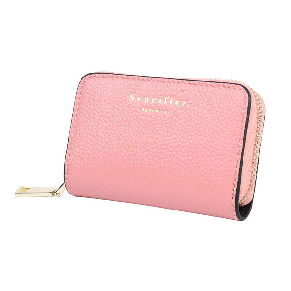 SENCILLEZ Kreditkartenetui aus echtem Leder image number 4