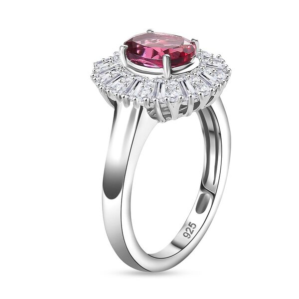 Labor roter Beryll und Zirkon-Ring - 2,22 ct. image number 6