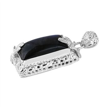 Labradorit Anh&auml;nger 925 Silber ca. 19,39 ct.