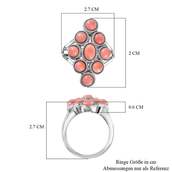 AA Oregon Sunrise Pfirsich Opal Ring - 2,14 ct. image number 7