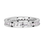 Lustro Stella - Weißer Zirkonia-Ring, 925 Silber rhodiniert (Größe 19.00) ca. 0.57 ct