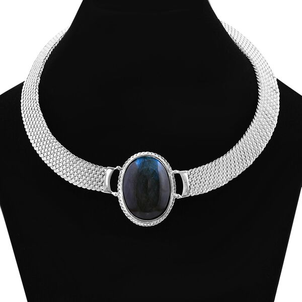 Royal Bali Kollektion- Labradorit Halskette, 45 cm - 75,10 ct. image number 2