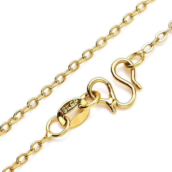 Weiße Zirkonia Schwan-Halskette, 43 cm image number 6