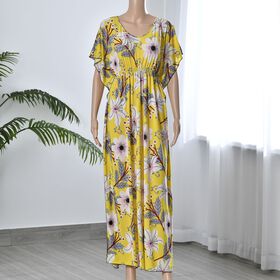 Maxikleid, blau