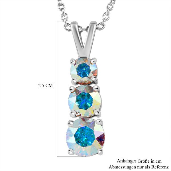 AB Kristall Anh&auml;nger mit 50cm Kette - 2,34 ct. image number 7