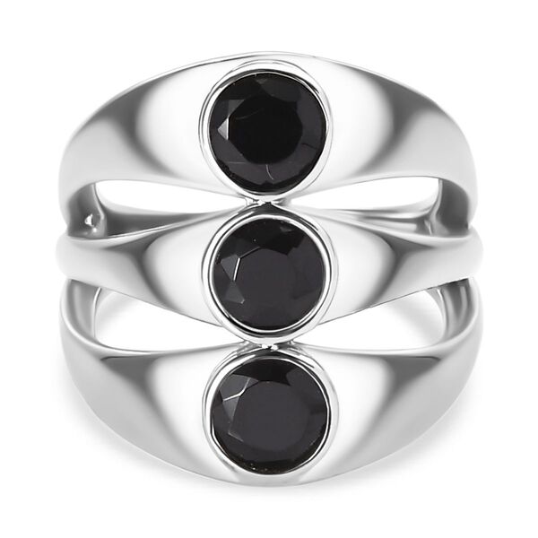 Schwarzer Spinell-Ring -1,73 ct.