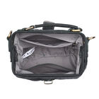 LA MAREY Crossbody Tasche aus 100% echtem Leder, Größe 21x11x18 cm, Dunkelgrün image number 3