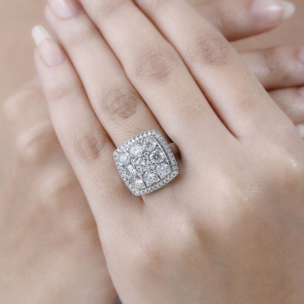 Moissanit Ring - 3,09 ct. image number 8