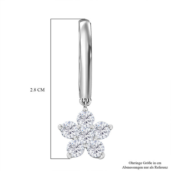 Moissanit Ohrringe - 1,20 ct. image number 6