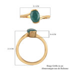 Grandidierit Ring 925 Silber vergoldet  ca. 1,24 ct image number 6