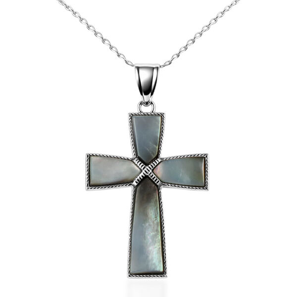 Perlmutt Anh&auml;nger Reine Legierung