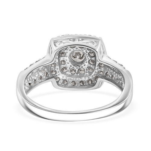 LUXURIANT DIAMOND- SI-GH Labor Diamant Ring in 417 Weißgold - 0,75 ct. image number 3