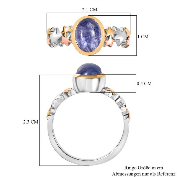 AA Tansanit Ring - 1,74 ct. image number 7