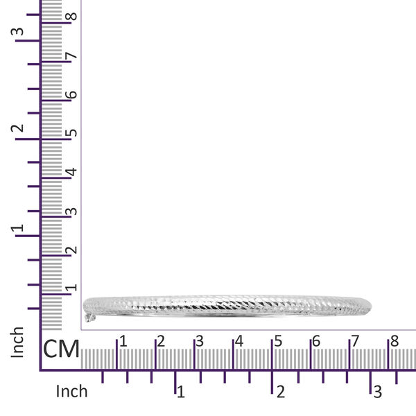Diamantschliff-Armreif, 19 cm image number 5