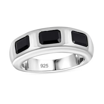 Schwarzer Spinell-Ring - 2,39 ct.