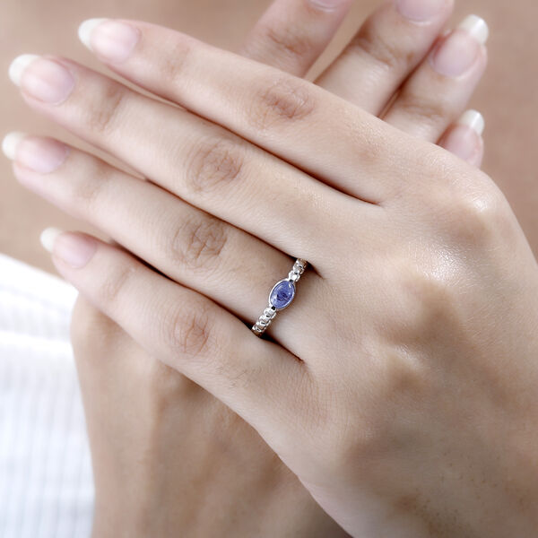 Tansanit Ring - 0,63 ct. image number 3