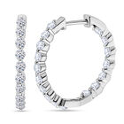 New York Kollektion - LUXURIANT DIAMOND Lab Grown Diamant SI1-SI2-GH Ohrringe 925 Silber ca. 1.50 ct