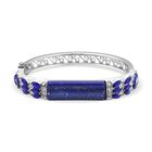 Lapislazuli, blauer Kristall Armreif, ca. 18 cm
