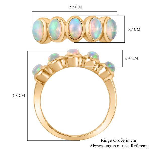 D'Joy AA nat&uuml;rlicher, &auml;thiopischer Welo Opal Ring - 0,86 ct. image number 7