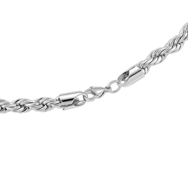 Kordel Halskette in Silberton, 59,5cm image number 3