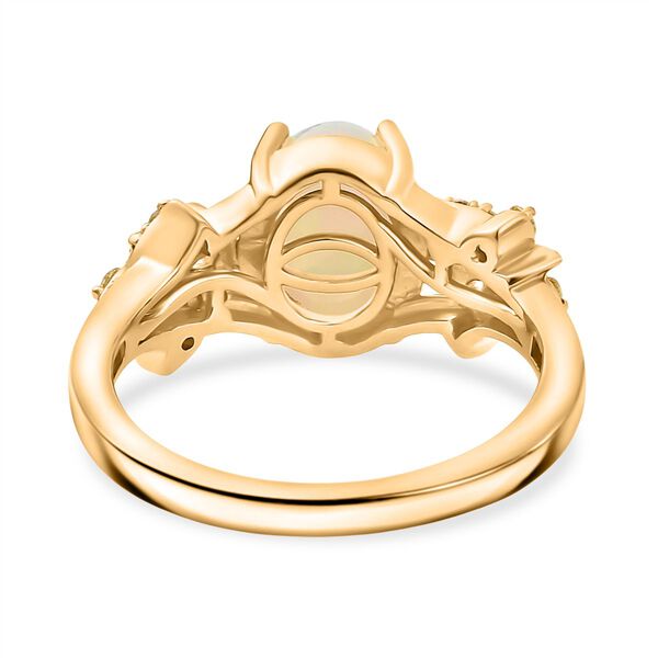 D'Joy AA Nat&uuml;rlicher, &auml;thiopischer Welo Opal und gelber Saphir Ring - 1,44 ct. image number 6