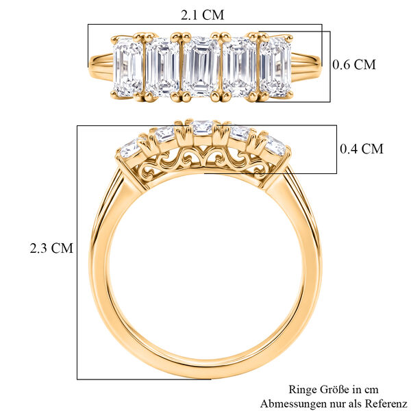 EverTrue Moissanit Ring - 1,30 ct. image number 7