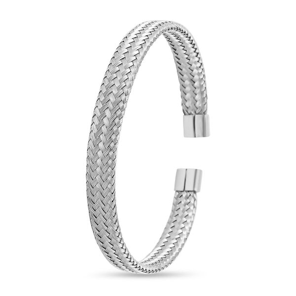 Flexibles Edelstahl Armreif, ca. 12,00g image number 4