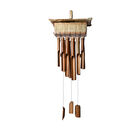 Handgemachtes Windrad aus Bambus mit Vogelhaus image number 2