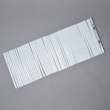 Klemmjalousie aus Aluminium, Größe 100x130 cm, Weiß