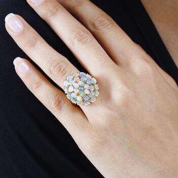 AA nat&uuml;rlicher, &auml;thiopischer Welo Opal-Ring - 3,47 ct.