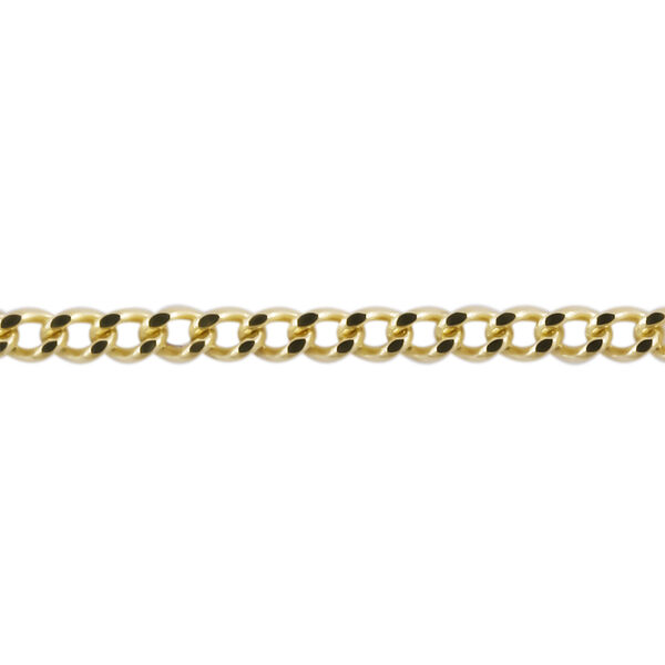 ILIANA - Kandare-Kette, ca. 50 cm, 750 Gelbgold image number 4