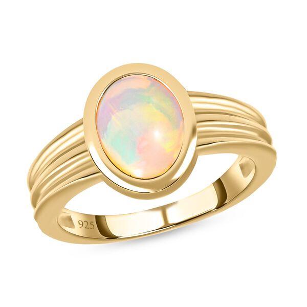 Nat&uuml;rlicher, &auml;thiopischer Welo Opal-Ring - 1,77 ct. image number 4