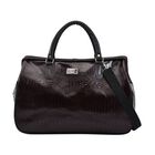 Passage Reisetasche aus naturfreundlichem Kunstleder, 45x20x32cm, Kaffee