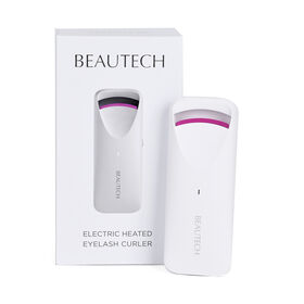"Beautech Quick Heated Eyelash Curler Size:10.0×3.9×1.7cm Color :white Weight:47g Materail:ABS+Silicone Trempreutre :around 60? Function:rechargeable battery+heating Battery capacity:500mAh"